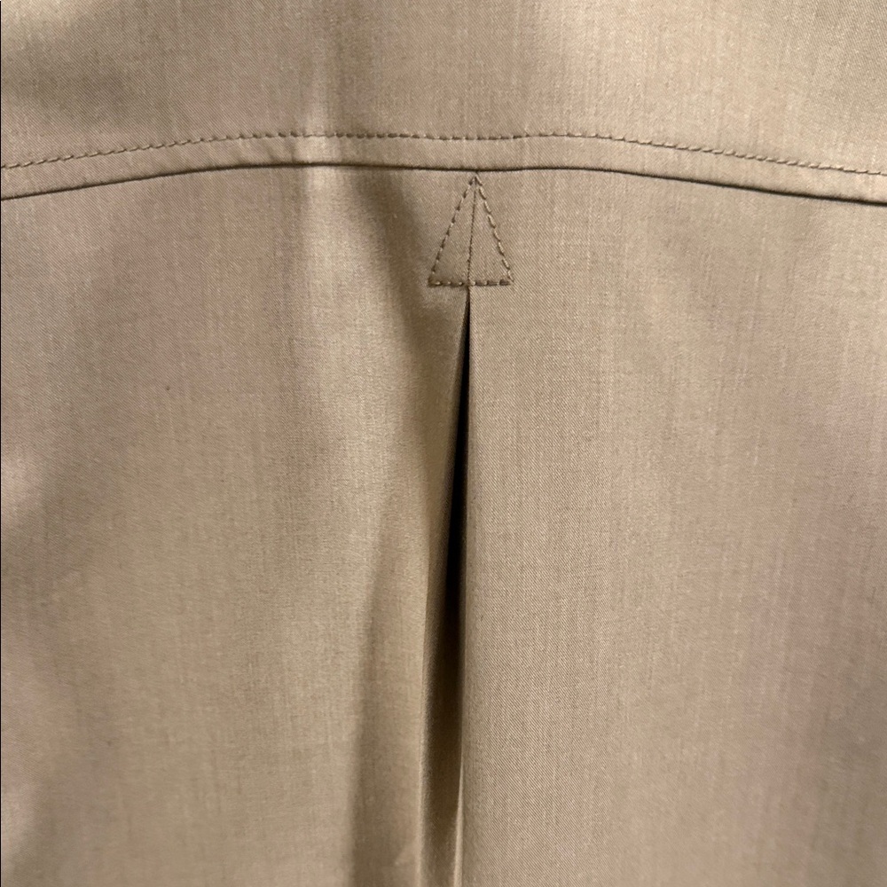 Calvin Klein Tan Belted Lined Trench Coat - Picture 6 of 9